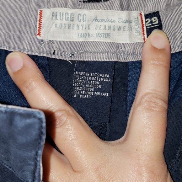 MEN'S NAVY CARGO SHORTS - Picture 5 of 7